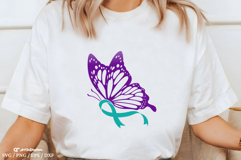 Butterfly Suicide Prevention Svg, Suicide Prevention Svg, Suicide Awareness Svg SVG Artinrhythm shop 