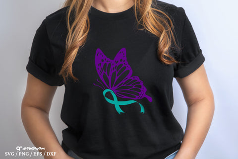 Butterfly Suicide Prevention Svg, Suicide Prevention Svg, Suicide Awareness Svg SVG Artinrhythm shop 