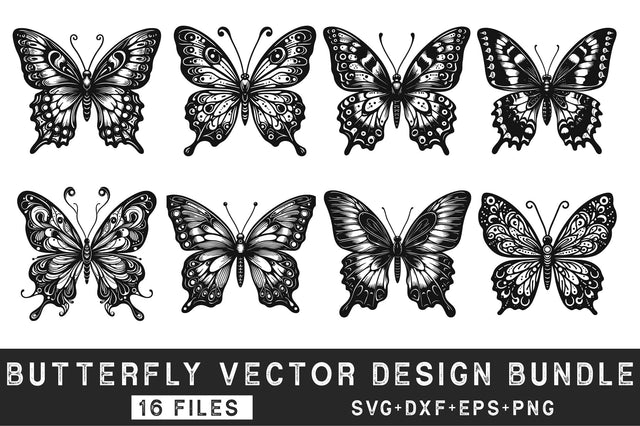 Butterfly SVG Bundle SVG Rupkotha 