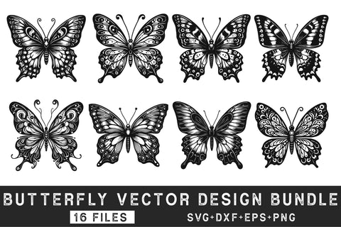 Butterfly SVG Bundle SVG Rupkotha 