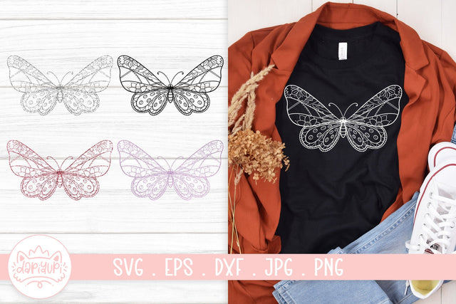 Butterfly SVG Cut File SVG dapiyupi store 