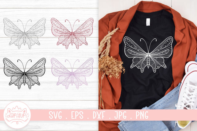 Butterfly SVG Cut File SVG dapiyupi store 