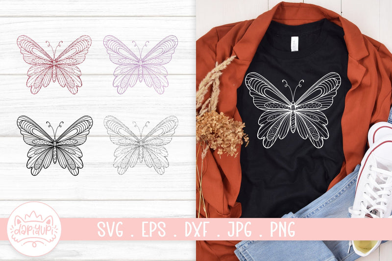 Butterfly SVG Cut File SVG dapiyupi store 