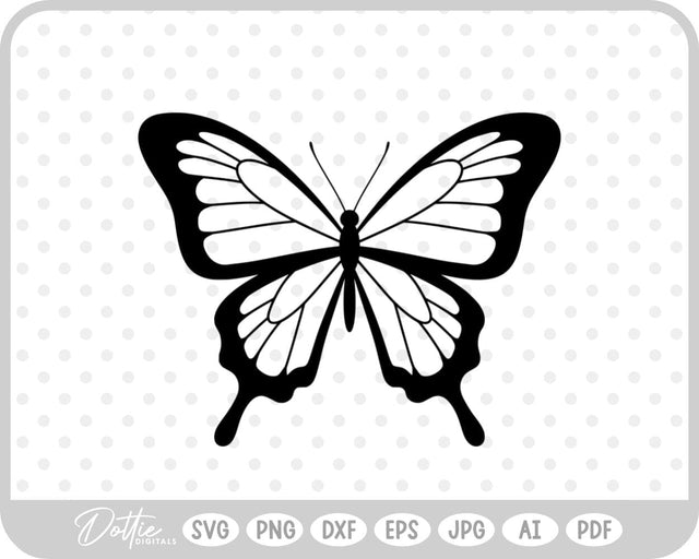 Butterfly SVG DottieDigitals 