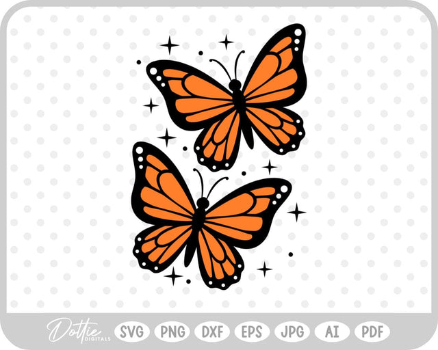 Butterfly SVG DottieDigitals 