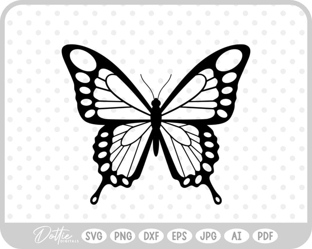 Butterfly SVG DottieDigitals 