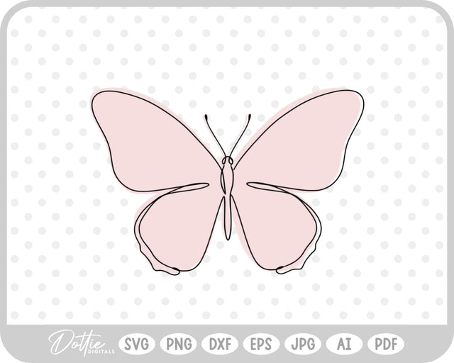 Butterfly SVG DottieDigitals 