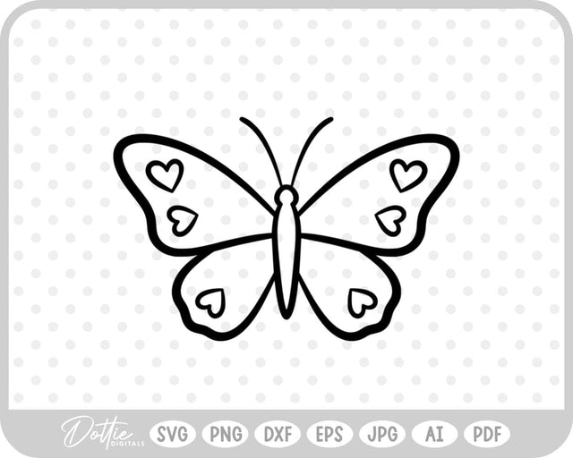 Butterfly SVG DottieDigitals 
