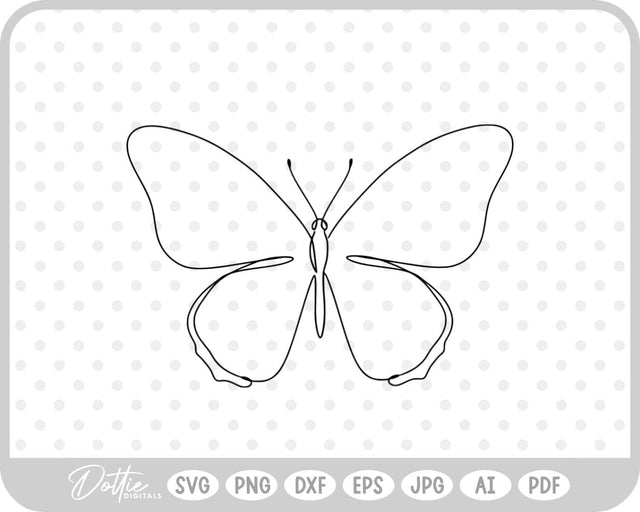 Butterfly SVG DottieDigitals 