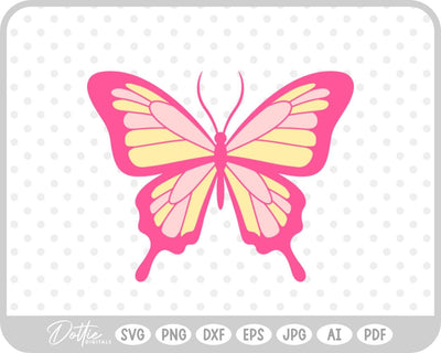 Butterfly SVG DottieDigitals 