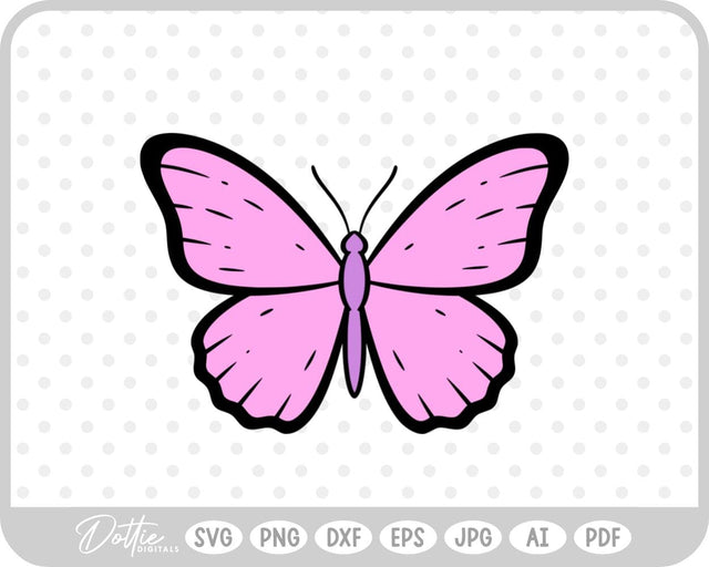 Butterfly SVG DottieDigitals 
