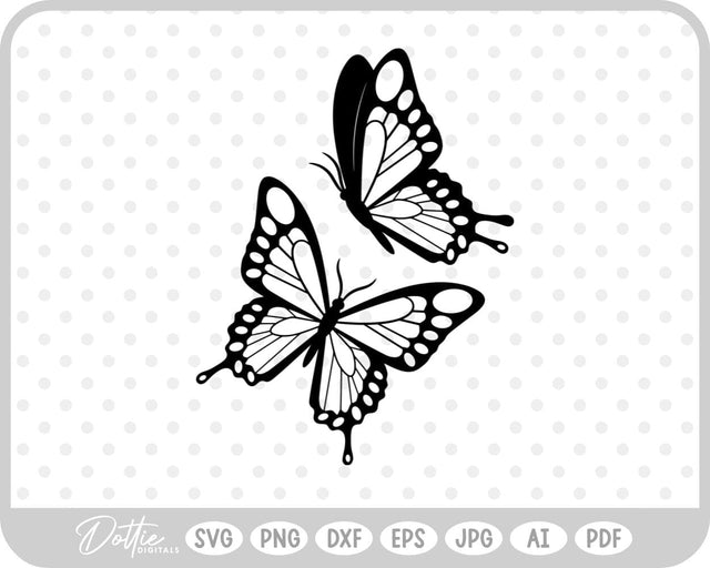 Butterfly SVG DottieDigitals 
