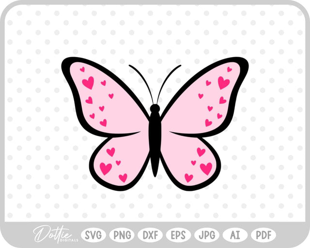 Butterfly SVG DottieDigitals 