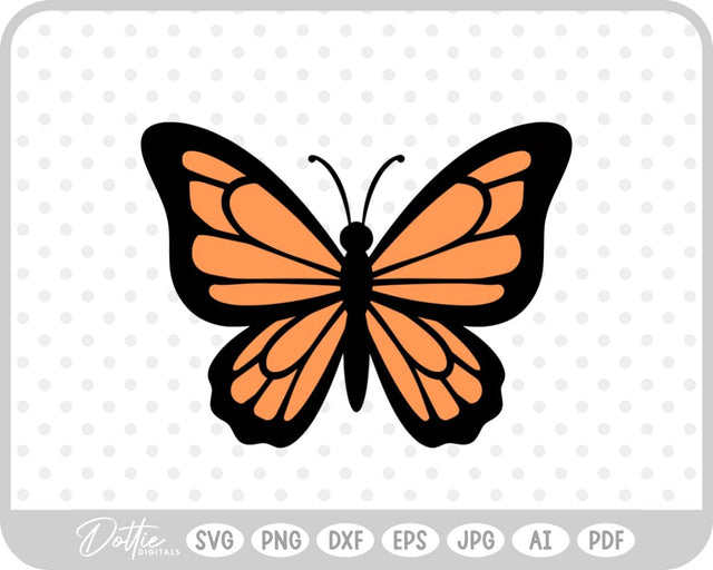 Butterfly SVG DottieDigitals 