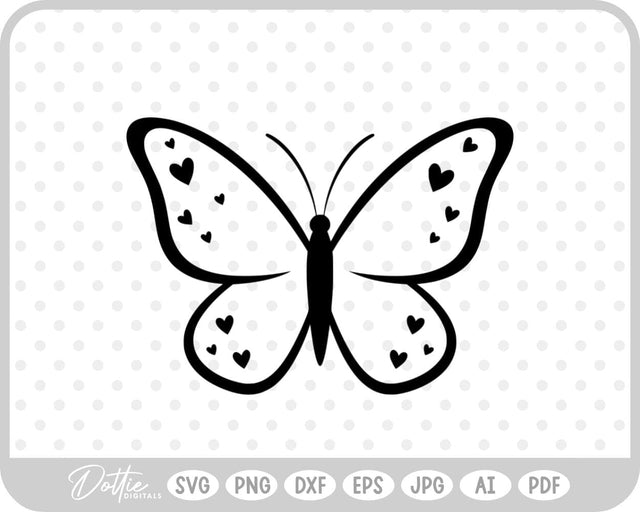 Butterfly SVG DottieDigitals 