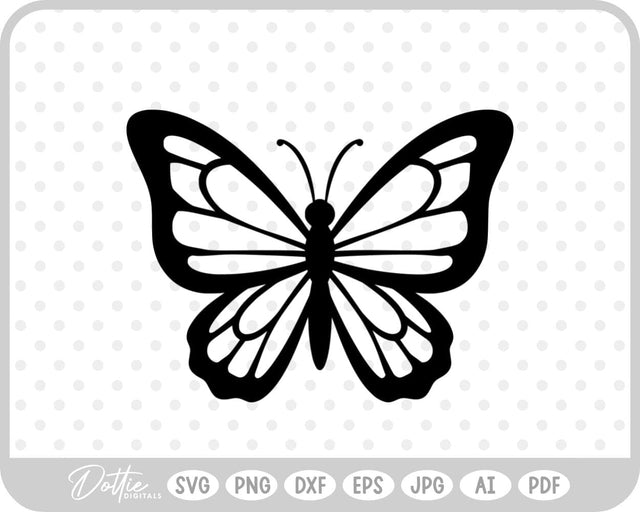 Butterfly SVG DottieDigitals 