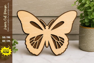 Butterfly Wall Decor laser Cut svg Cutting file SVG Regulrcrative 