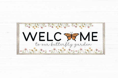 Butterfly Wildflower Font Manjali_Studio 