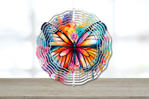 Butterfly Wind Spinner Sublimation Designs Bundle Sublimation Regulrcrative 