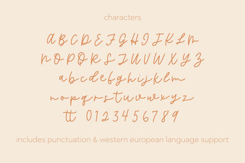 Butternut Script Font Font Beck McCormick 