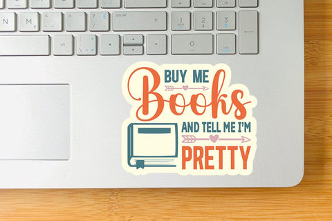 Buy Me Books And Tell Me I m Pretty SVG Angelina750 