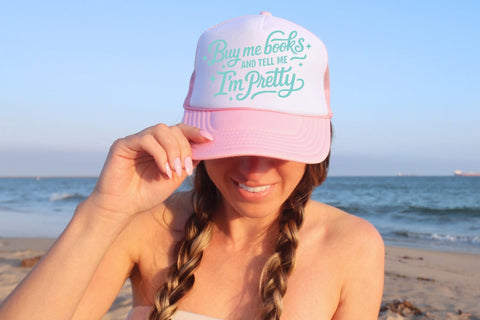 Buy Me Books and Tell me I'm Pretty SVG SVG Pickled Thistle Creative 