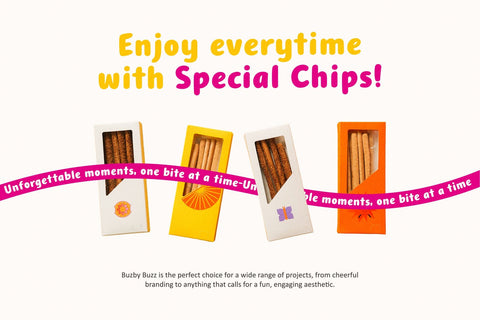 Buzby Buzz – Playful Display Typeface Font Four Lines Std. 