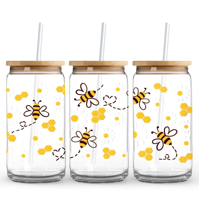 Buzzin' Bees 9.7 x 4.3 UV Wrap (Cup NOT Included) Physical DIY Craft Warehouse 