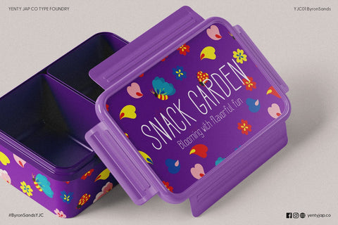 Byron Sands YJC Font Font Yenty Jap Creative 