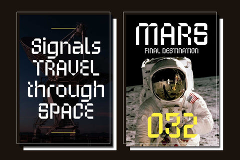 Bytalion - Futuristic Font Font Arterfak Project 