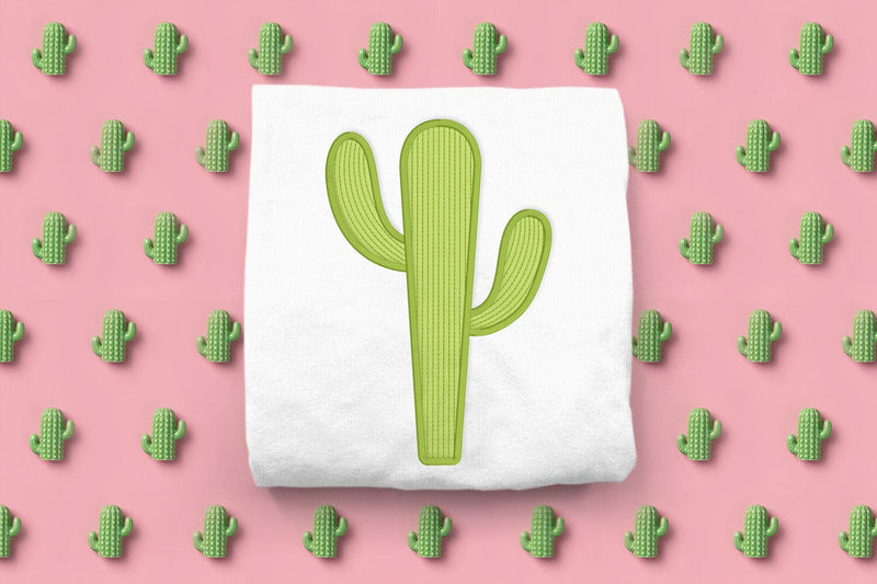 Cactus Applique Embroidery Embroidery/Applique DESIGNS Risa Rocks It 