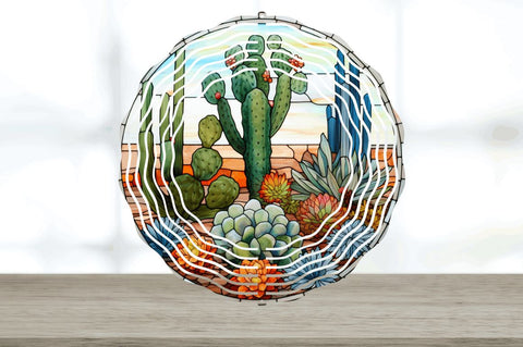 Cactus Wind Spinner Sublimation Designs Bundle Sublimation Regulrcrative 