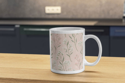 Cafe Rose Wild Florals Digital Paper, Seamless Pattern Digital Pattern FloridPrintables 