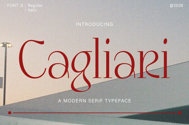 Cagliari Font gatype 