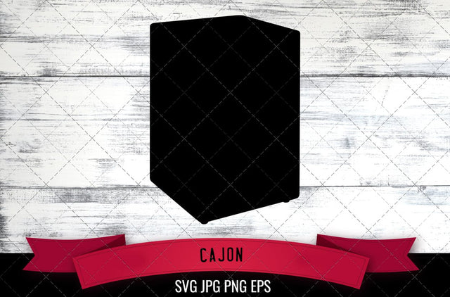 Cajon SVG, Musical Instrument SVG SVG Loveleen Kaur 