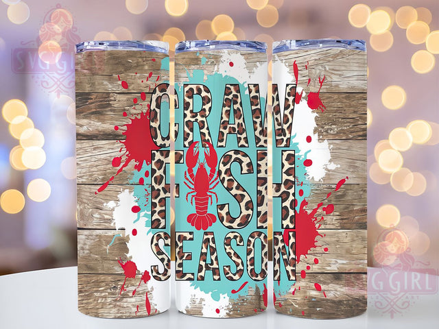 Cajun Crawfish Boil Tumbler Wrap, Louisiana Seafood Tumbler, 20oz Sublimation Tumbler, Boiling Season Tumbler, Southern Foodie Tumbler, Cajun Crawfish Design, Seafood Lover Tumbler Sublimation SvggirlplusArt 