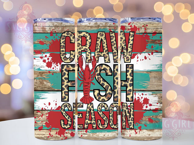 Cajun Crawfish Boil Tumbler Wrap, Louisiana Seafood Tumbler, 20oz Sublimation Tumbler, Boiling Season Tumbler, Southern Foodie Tumbler, Cajun Crawfish Design, Seafood Lover Tumbler Sublimation SvggirlplusArt 