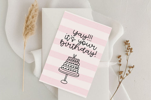 Cake Lovers Font Cotton White Studio 