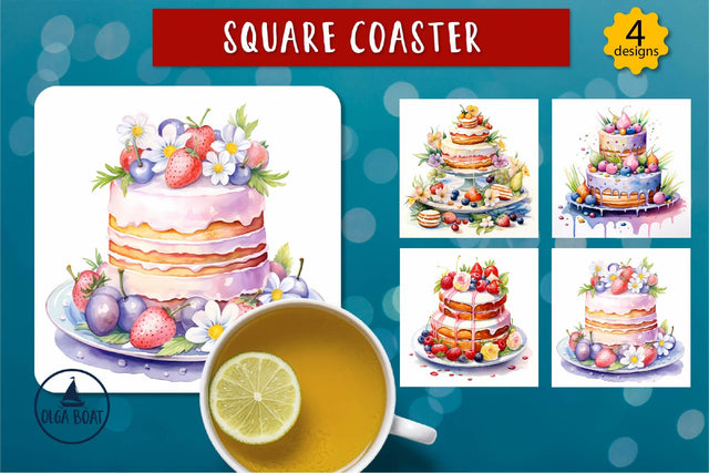 Cakes png | Easter sublimation designs Sublimation Olga Boat Design 