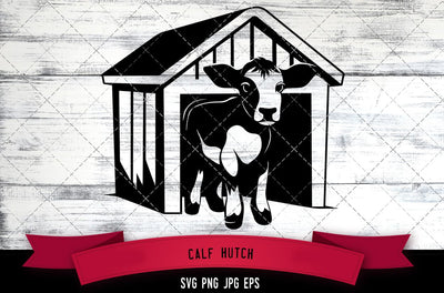 Calf Hutch SVG, Ranch SVG SVG Loveleen Kaur 