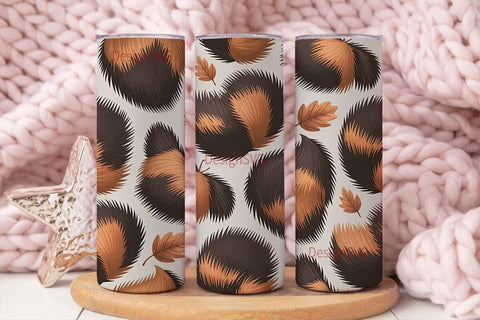 Calico Cowhide 20oz Tumbler Wrap Sublimation DesignSVG 