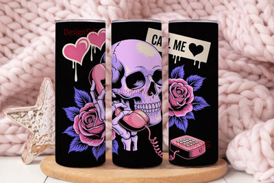 Call Me Never Tumbler Wrap Sublimation DesignSVG 