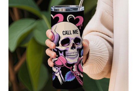 Call Me Never Tumbler Wrap Sublimation DesignSVG 