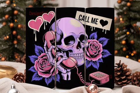 Call Me Never Tumbler Wrap Sublimation DesignSVG 