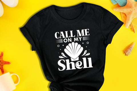 Call Me on My Shell | Summer SVG SVG CraftLabSVG 