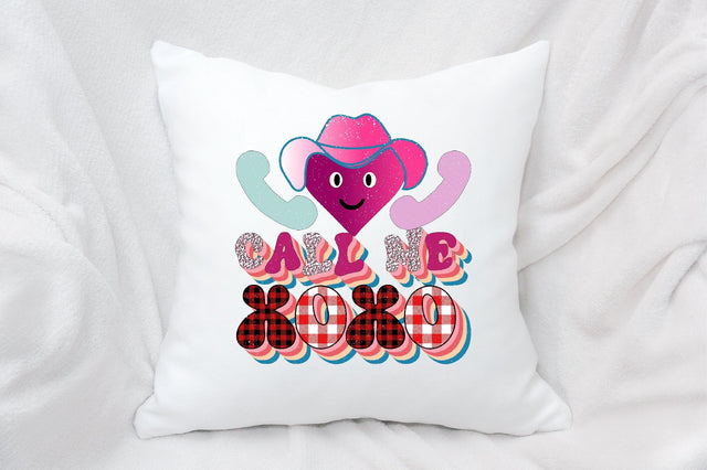 Call Me Xoxo Sublimation SVGArt 