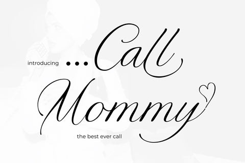 Call Mommy Font gatype 