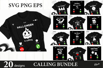 Calling Bundle SVG, PNG. Tshirt, Pillow Design Bundle SVG SVG Olga Terlyanskaya 