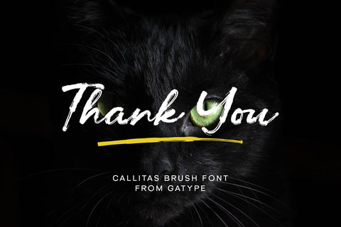 Callitas Font gatype 