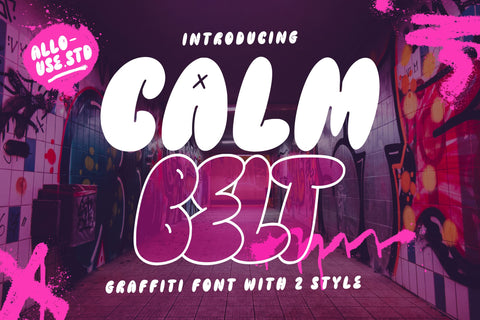 Calmbelt Font Allouse.Studio 
